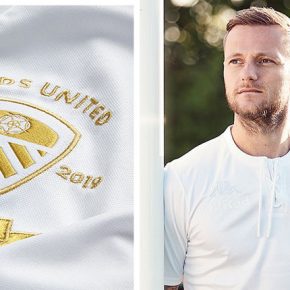 Leeds United Kappa Centenary Football Kit, Soccer Jersey, Shirt