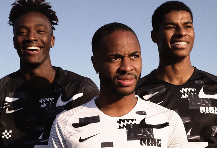 England 2019 Black History Month Soccer Jersey, Football Kit, Shirt