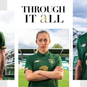 Republic of Ireland 2019 2020 New Balance Home Football Kit, Soccer Jersey, Shirt