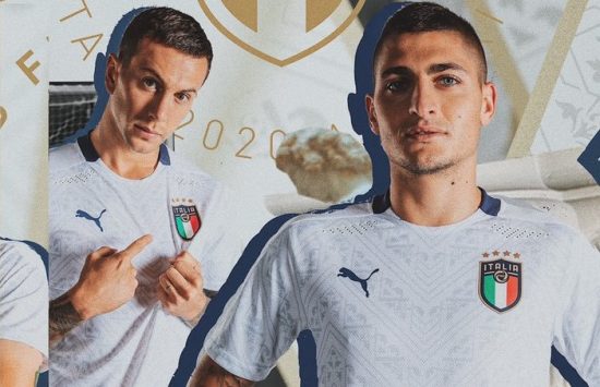 Italy Away Kit Italy Euro Jersey 2020 Italy EURO 2020 PUMA Away Kit FOOTBALL FASHION