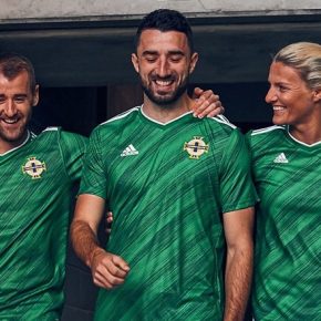 Northern Ireland 2020 2021 adidas Home Football Kit Kit, Soccer Jersey, Shirt