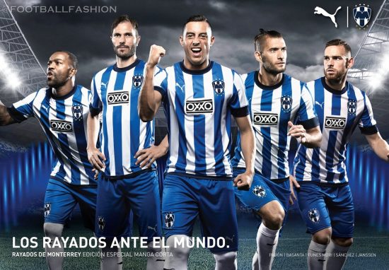 Rayados de Monterrey 2019 FIFA Club World Cup Soccer Jersey, Shirt, Football Kit, Camiseta de Futbol Copa Mundial de Clubes