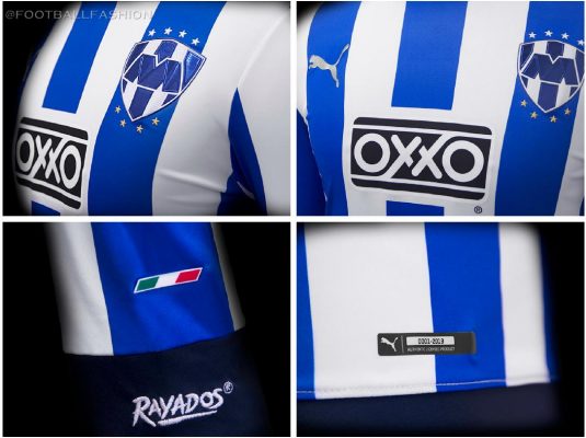 Rayados de Monterrey 2019 FIFA Club World Cup Soccer Jersey, Shirt, Football Kit, Camiseta de Futbol Copa Mundial de Clubes