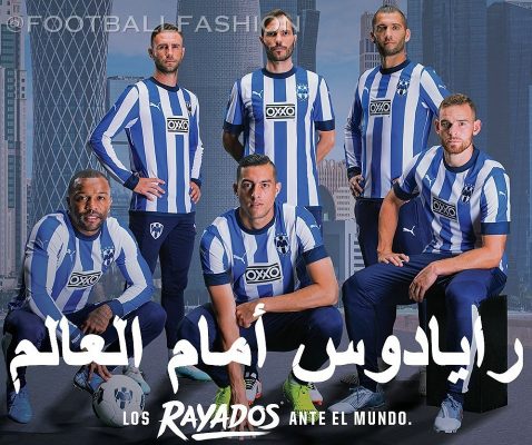 Rayados de Monterrey 2019 FIFA Club World Cup Soccer Jersey, Shirt, Football Kit, Camiseta de Futbol Copa Mundial de Clubes