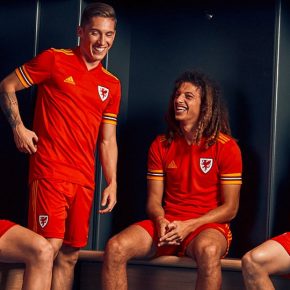 Wales EURO 2020 Home Football Kit, Soccer Jersey, Cymru Shirt