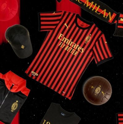 AC Milan 120th Anniversary PUMA Football Kit, Soccer Jersey, Shirt, Gara, Maglia 120 anni, Camiseta, Camisa