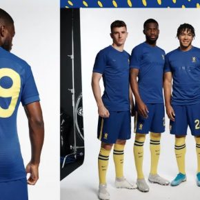 Chelsea 1970-Inspired 2019 2020 Fourth Cup Football Kit, Soccer Jersey, Shirt, Camiseta, Maillot, Camisa, Trikot