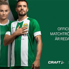 Hammarby 2020 Craft Home Football Kit, Soccer Jersey, Shirt, Matchtröja
