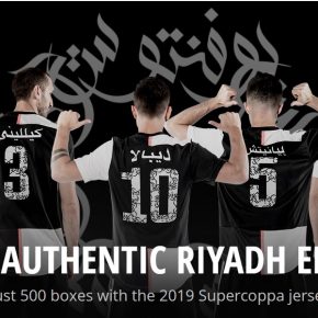 Juventus Riyadh Edition Supercoppa Italiana 2019 2020 adidas Home Football Kit, Soccer Jersey. Shirt, Camiseta, Gara, Maglia, Camisa, Trikot