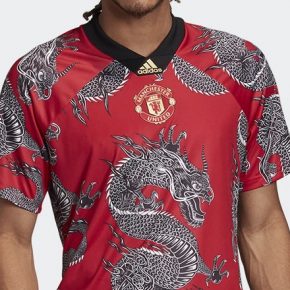 Manchester United 2020 Chinese New Year adidas Soccer Jersey, Shirt, Kit, Camiseta, Trikot, Maillot, Camisa, Dres