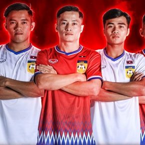 Laos 2020 Grand Sport Home and Away Football Kit, Soccer Jersey, Shirt