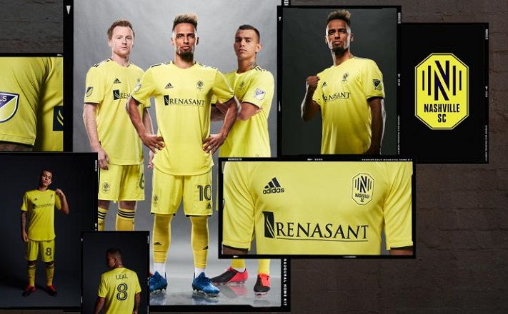 Nashville SC Launch 2021 adidas Secondary Jersey - SoccerBible