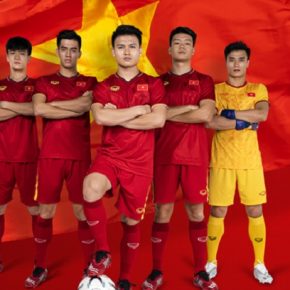 Vietnam 2020 Grand Sport Football Kit, Soccer Jersey, Shirt
