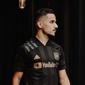 LAFC 2020 2021 Black adidas Home Soccer Jersey, Football Kit, Shirt, Camiseta de Futbol MLS