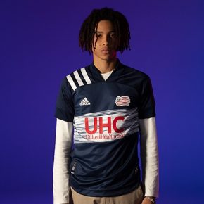 New England Revolution 2020 adidas Home Football Kit, Soccer Jersey, Shirt, Camiseta de Futbol