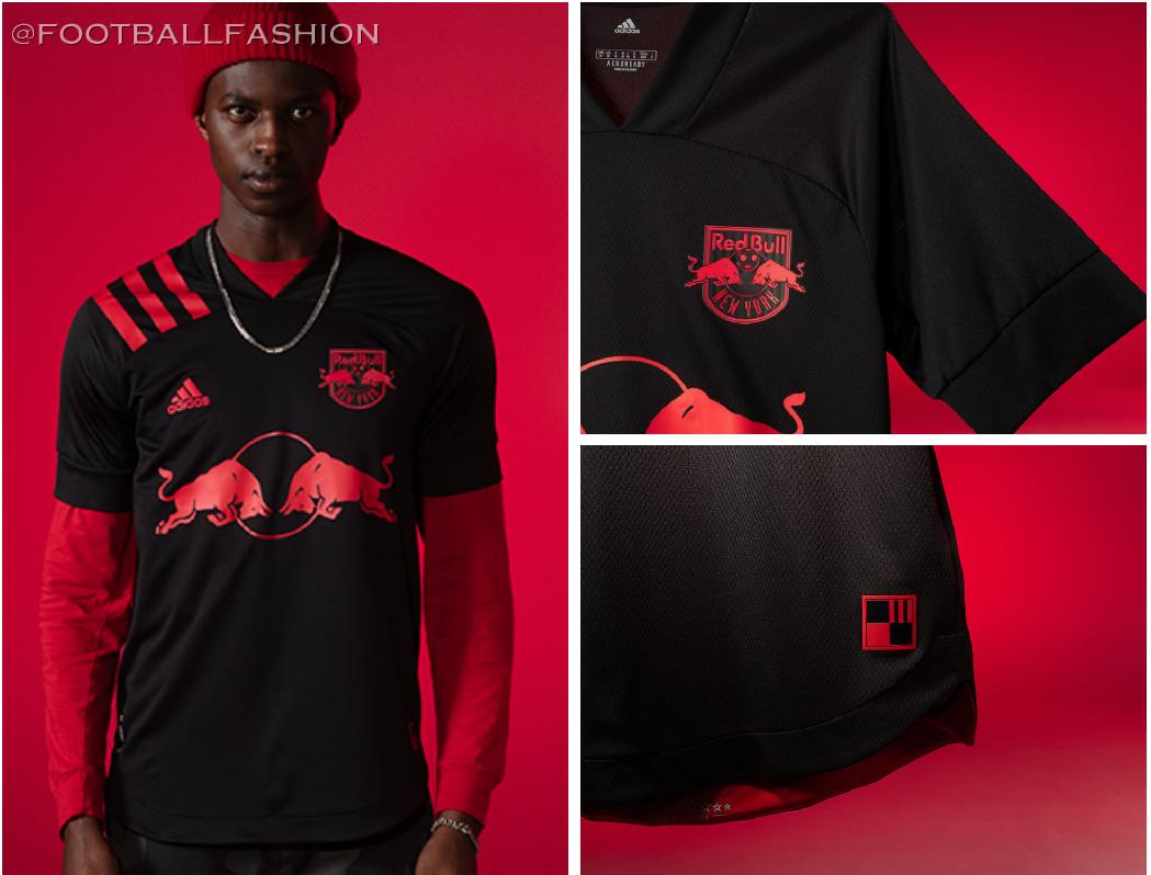 New York Red Bulls 2020 'Dark Mode' adidas Away Kit - FOOTBALL FASHION
