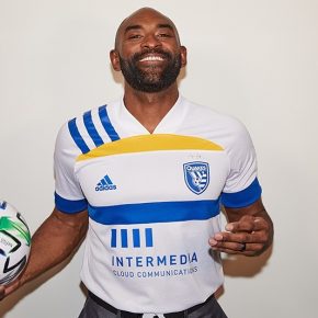 San Jose Earthquakes 2020 adidas 408 Edition Away Football Kit, Soccer Jersey, Shirt, Camiseta de Futbol MLS