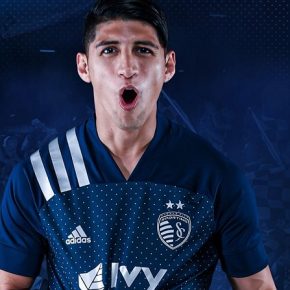 Sporting Kansas City 2020 adidas Away Football Kit, Soccer Jersey, Shirt, Camiseta de Futbol MLS