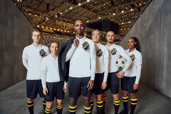 AIK Fotboll 1891 Behrens Edition Nike Home Soccer Jersey, Shirt, Kit, Matchtröjan 