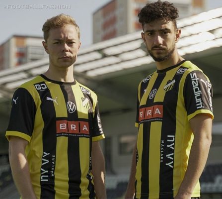 BK Häcken 2020 PUMA Home Football Kit, Soccer Jersey, Shirt,  Matchtröja