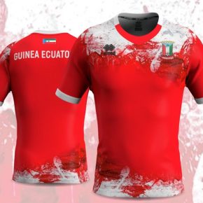 Equatorial Guinea 2020 2021 Erreà Home Football Kit, Soccer Jersey, Shirt, Camiseta de Futbol