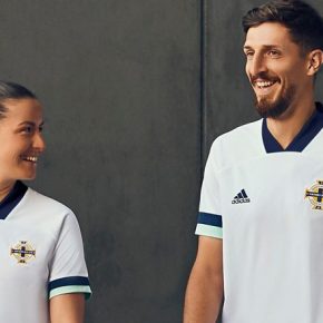 Northern Ireland 2020 2021 adidas Away Football Kit, Soccer Jersey, Shirt