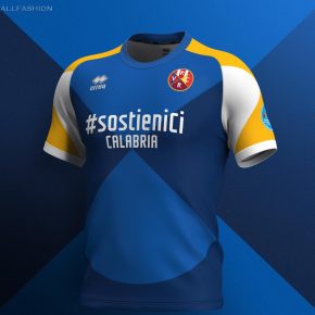 Erreà Sport #sostieniCi CALABRIA Four-Club Serie C Lego Pro Football Kit, Soccer Jersey, Shirt, Gara, Maglia