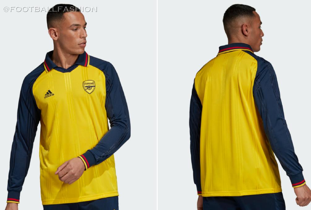 Arsenal Fc 1990s Inspired Adidas Icon Kit Football Fashion Org