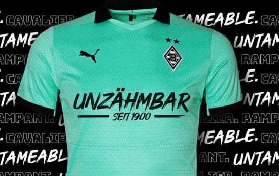 Borussia Mönchengladbach 2020 'Unzähmbar' PUMA Special Edition Football Kit, Soccer Jersey, Shirt, Trikot, Sondertrikot