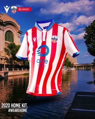 Atlético Ottawa 2020 Macron Home Football Kit, Soccer Jersey, Shirt, Maillot