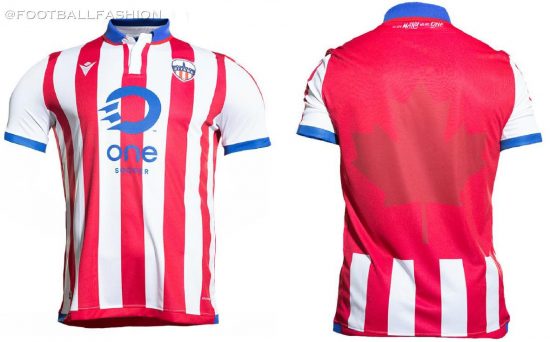 Atlético Ottawa 2020 Macron Home Football Kit, Soccer Jersey, Shirt, Maillot