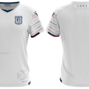 Dundee Football Club 2020 2021 Macron Away Football Kit, Soccer Jersey, Shirt
