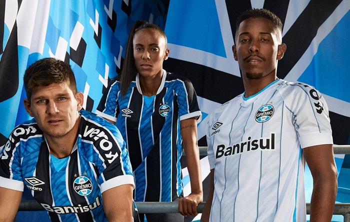 Grêmio 2020/21 Umbro Home and Away Kits - FOOTBALL FASHION