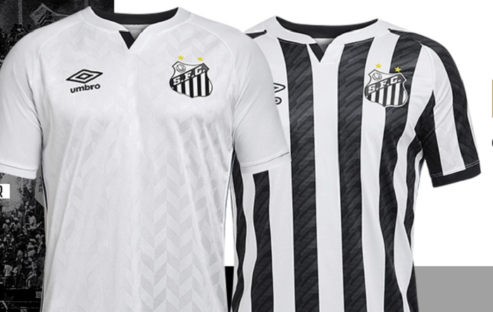 SANTOS FC Umbro Home Football Shirt 2020-2021 NEW Mens Jersey Camisa Brazil BNIB 