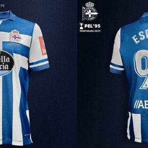 Deportivo de La Coruña 2020 2021 Macron Home Football Kit, 2020/21 Soccer Jersey, 2020-21 Shirt, Camiseta