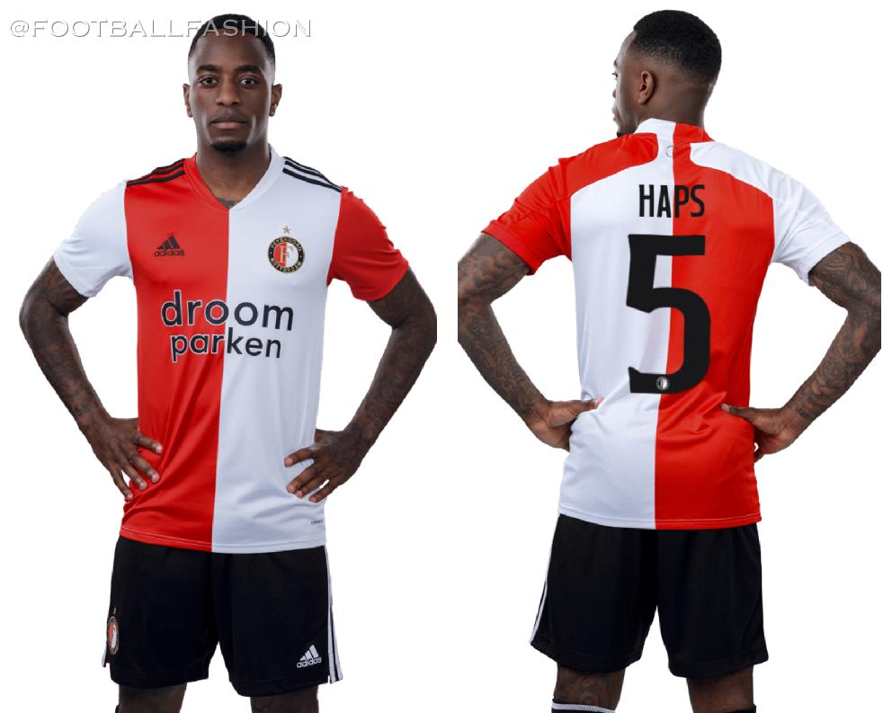 Feyenoord Rotterdam 2020/21 adidas Home Kit - FOOTBALL
