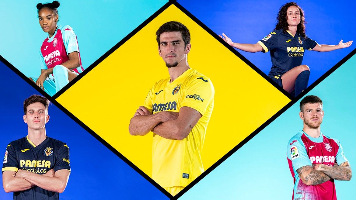 Villarreal CF 2020/21 Joma Home, Away and Third Kits - FOOTBALL ...