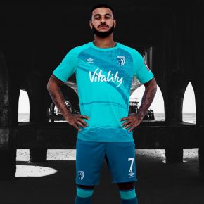 AFC Bournemouth 2020 2021 Umbro Away Football Kit, 2020/21 Soccer Jersey, 2020-21 Shirt