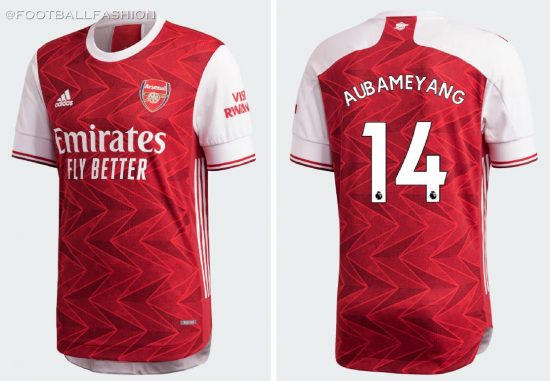 Arsenal FC 2020 2021 adidas Home Football Kit, 2020/21 Shirt, 2020-21 Soccer Jersey, Maillot, Camiseta, Camisa, Trikot, Tenue
