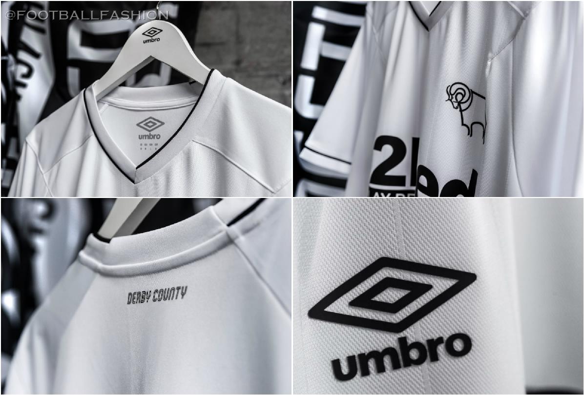 Derby County 2020/21 Umbro Home Kit - FOOTBALL FASHION