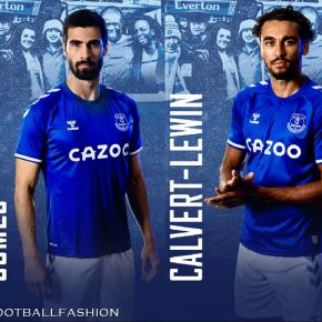 Everton FC 2020 2021 hummel Home Football Kit, 2020-21 Shirt, 2020/21 Soccer Jersey, Camisa, Camiseta, Trikot, Maillot