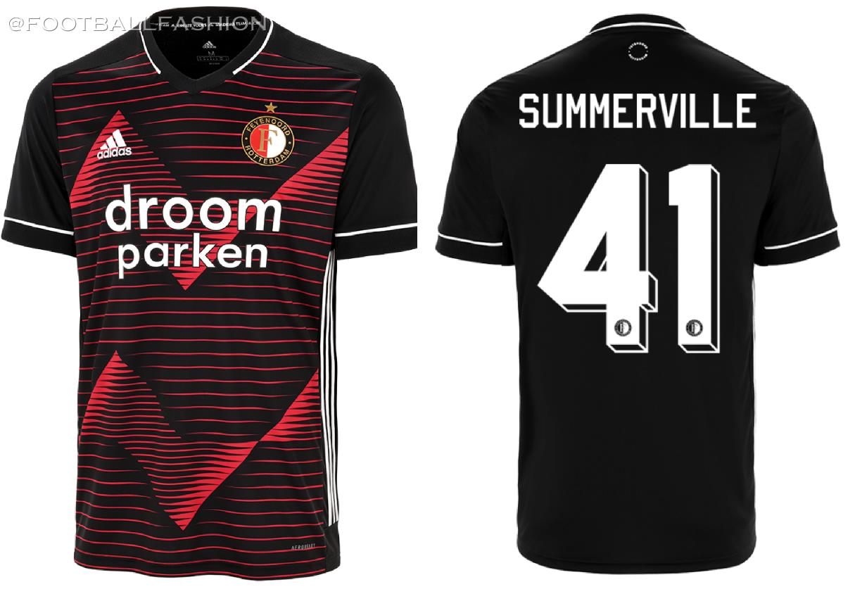 Feyenoord Uitshirt 2021/21 Feyenoord Rotterdam 2020 21 Adidas Away Kit Football Fashion