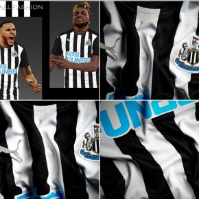 Newcastle United 2020 2021 PUMA Home Football Kit, 2020-21 Soccer Jersey, 2020/21 Shirt, Maillot, Camisa, Camiseta