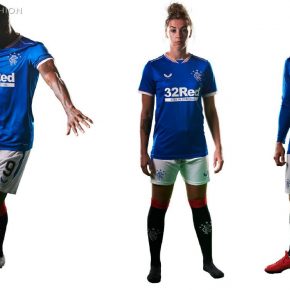 Rangers Football Club 2020 2021 Castore Home KIt, 2020-21 Soccer Jersey, 2020/21 Shirt
