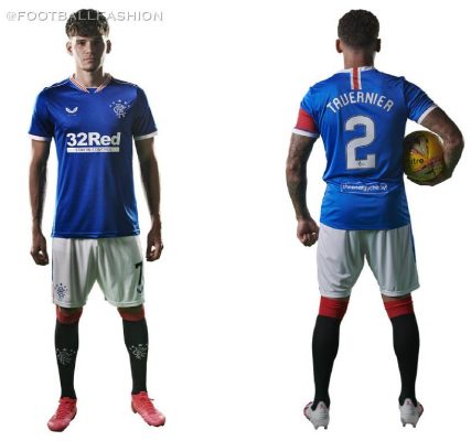 Rangers Football Club 2020 2021 Castore Home KIt, 2020-21 Soccer Jersey, 2020/21 Shirt