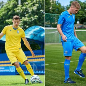 Ukraine 2020 2021 Joma Home and Away Football Kit, 2020-21 Shirt, 2020/21 Soccer Jersey