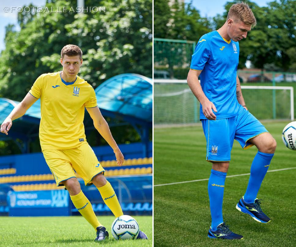 UKRAINE Joma 2020-2021 Official Home Football Shirt NEW Soccer Jersey FFU 