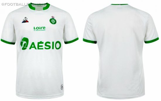 AS Saint-Étienne 2020 2021 le coq sportif Home and Away Football Kit, 2020-21 Maillot, 2020/21 Soccer Jersey, Shirt
