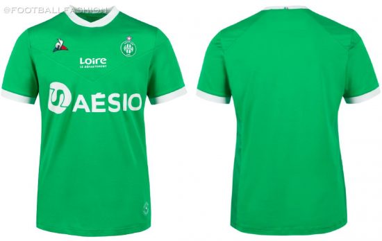 AS Saint-Étienne 2020 2021 le coq sportif Home and Away Football Kit, 2020-21 Maillot, 2020/21 Soccer Jersey, Shirt