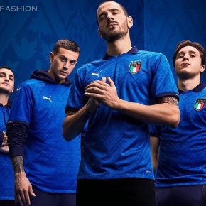 Italy 2020 2021 PUMA Home Football Kit, 2020-21 Soccer Jersey, 2020/21 Shirt, Maglia, Gara, Camiseta, Camisa